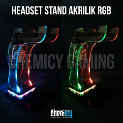 Akrilik Headset Stand RGB LED